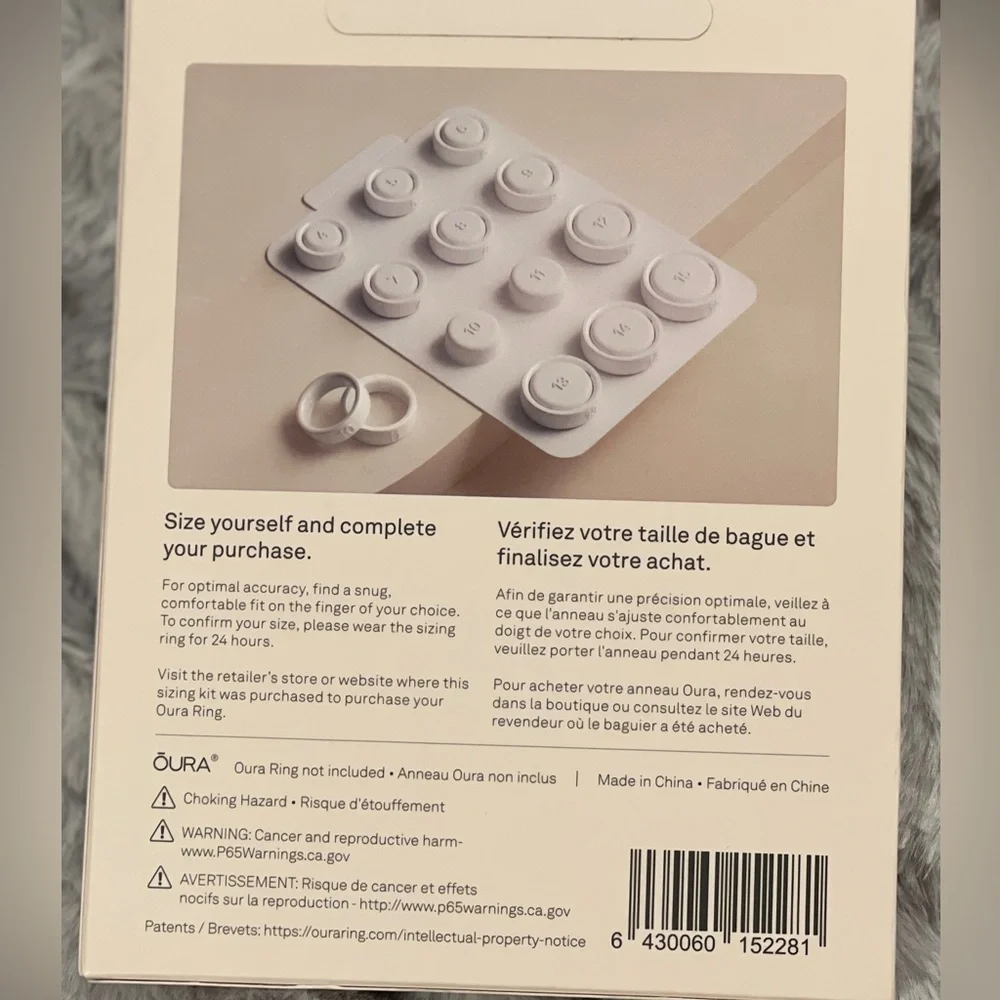 Oura Ring Sizing Kit